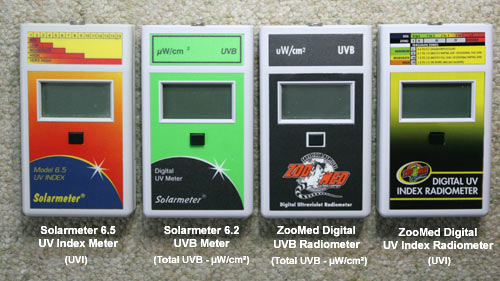 Fig.1 : UVB meters by Solartech Inc.